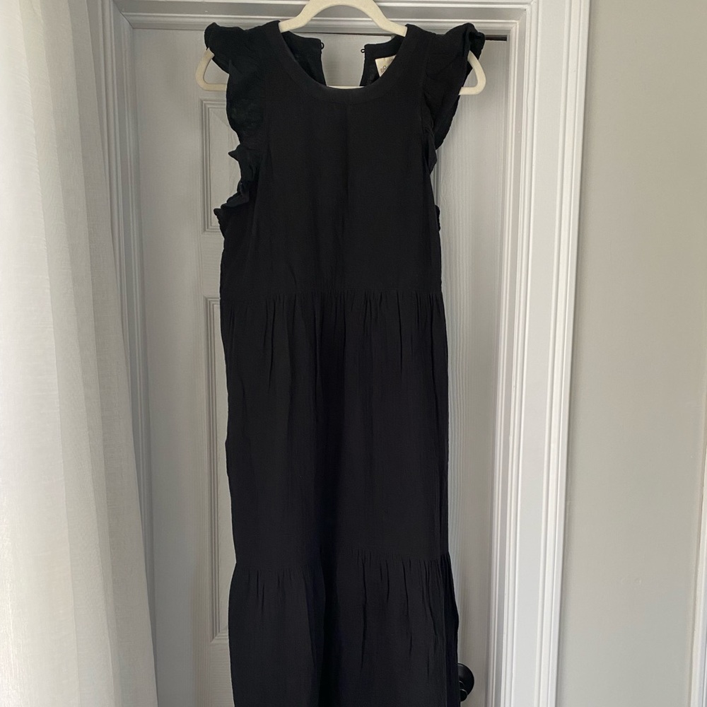 Universal Thread Gauze Flutter Sleeve Short Sleeve Dress in Size M NWWT